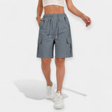 Women's Cargo Shorts with Pockets