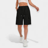 Women's Cargo Shorts with Pockets