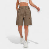 Women's Cargo Shorts with Pockets