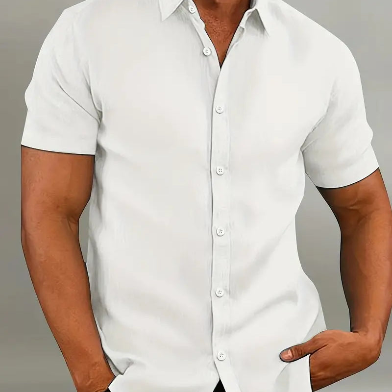 Men's Shirt with Classic Collar – Warm Days Edition