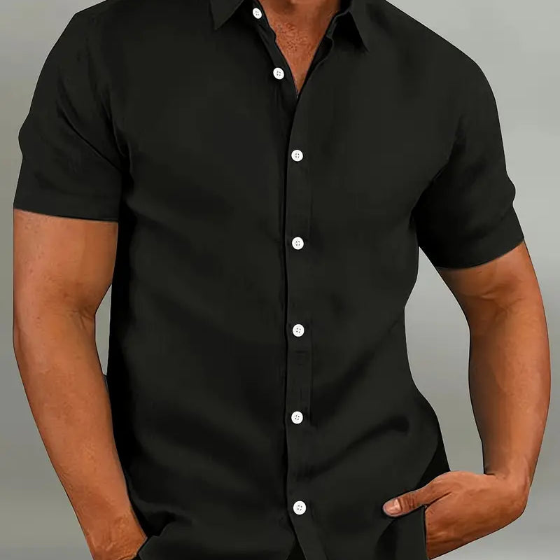 Men's Shirt with Classic Collar – Warm Days Edition