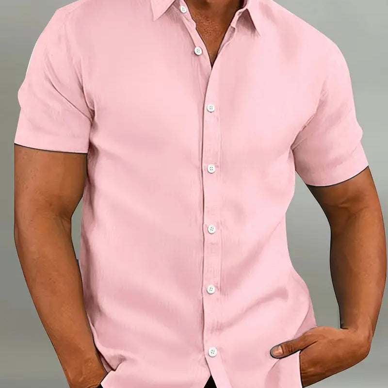 Men's Shirt with Classic Collar – Warm Days Edition