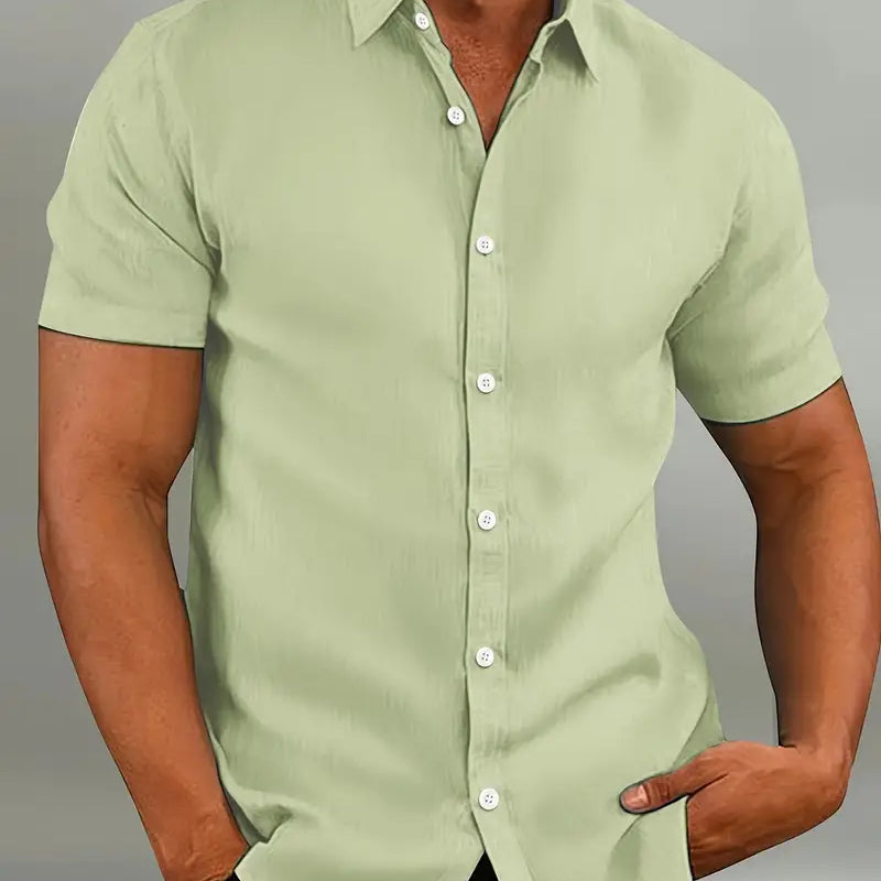 Men's Shirt with Classic Collar – Warm Days Edition
