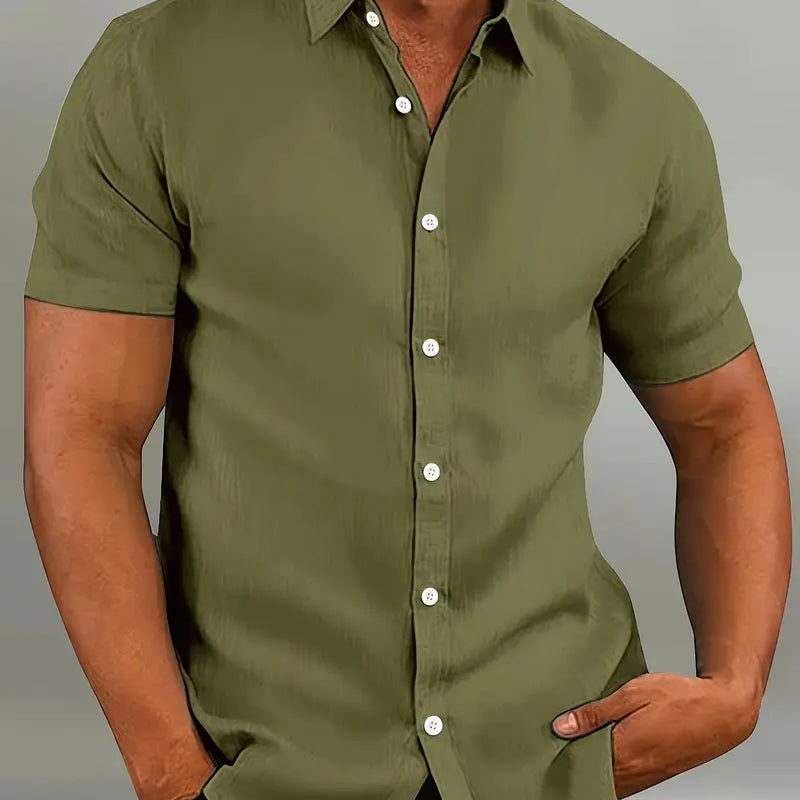 Men's Shirt with Classic Collar – Warm Days Edition