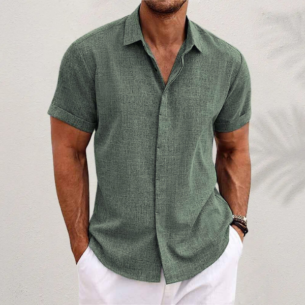 Men's Classic Short Sleeve Shirt for Summer – Spring, Summer