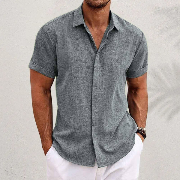 Men's Classic Short Sleeve Shirt for Summer – Spring, Summer