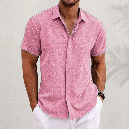 Men's Classic Short Sleeve Shirt for Summer – Spring, Summer