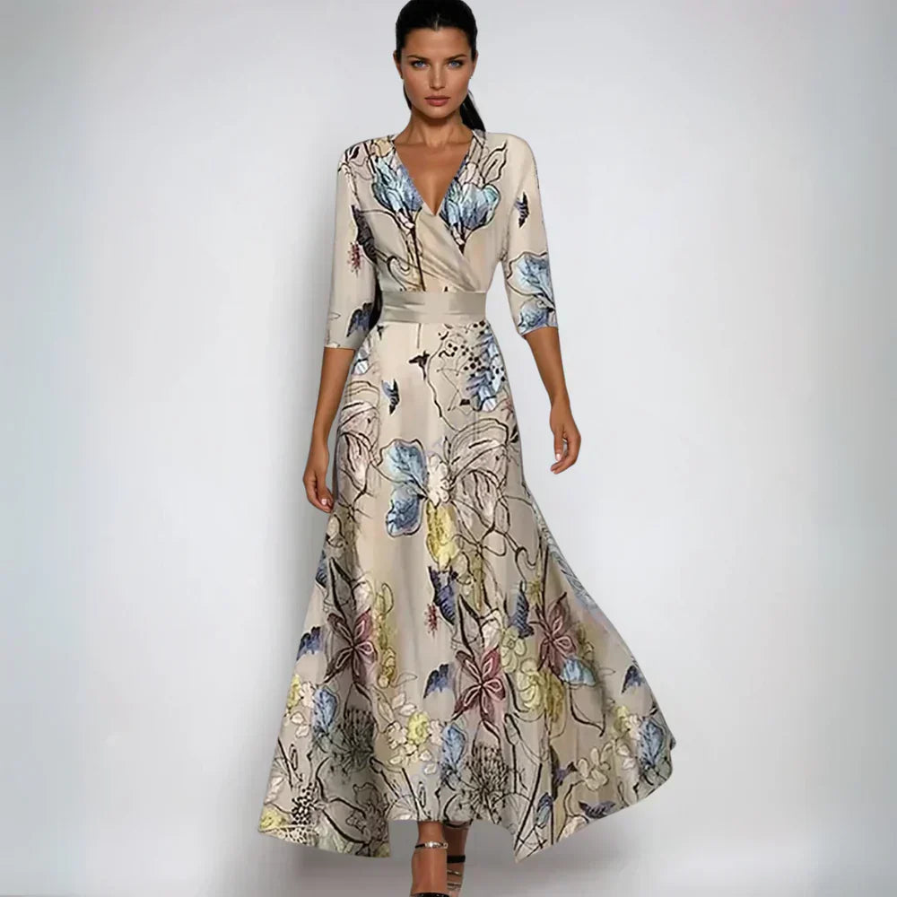Women's Floral Wrap Dress