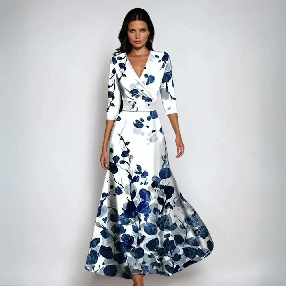 Women's Floral Wrap Dress